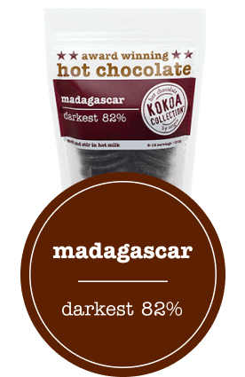 Luxury single origin hot chocolate - Kokoa Collection