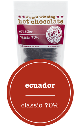 Luxury single origin hot chocolate - Kokoa Collection